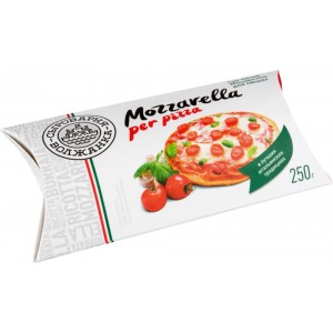 Сыр мягкий Моцарелла для пиццы 45% (250 г)