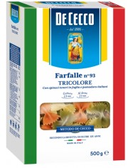 Фарфалле триколор De Cecco № 93 (250 гр)