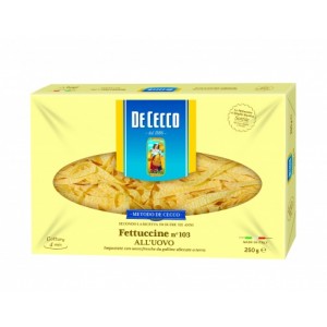 Феттучине De Cecco № 103 яичные (250 гр)