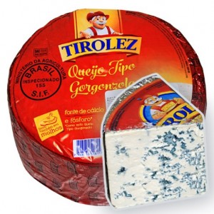 Сыр с благородной голубой плесенью Горгонзола 50% (3 кг) 